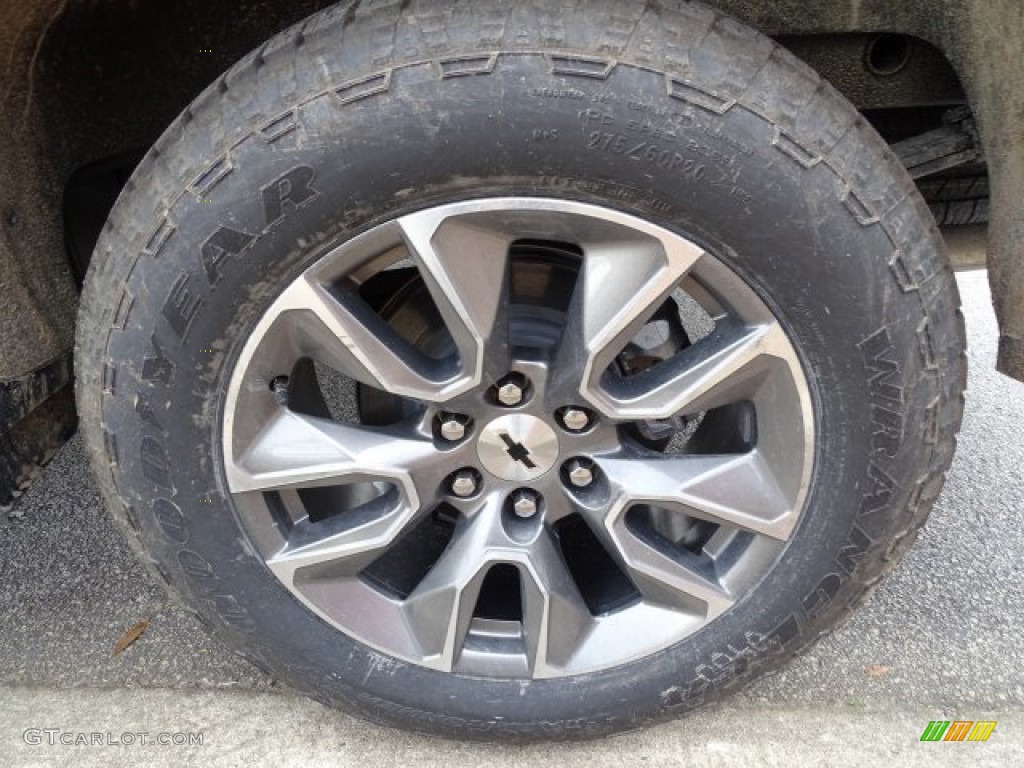 2019 Silver Ice Metallic Chevrolet Silverado 1500 Rst Crew