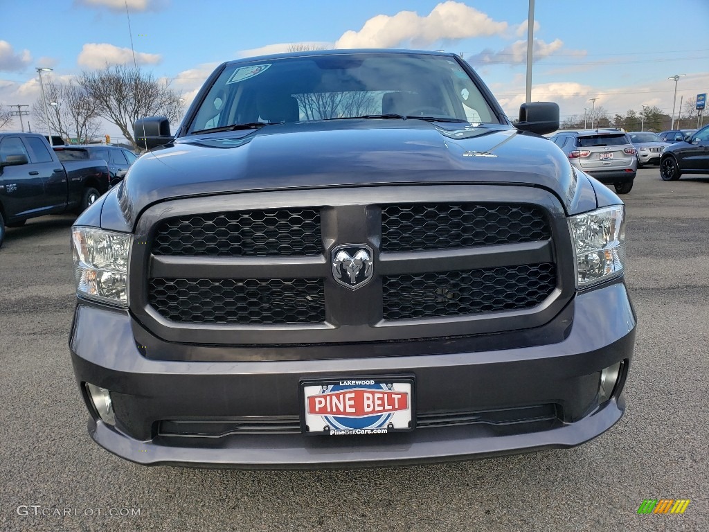 2019 1500 Classic Express Quad Cab 4x4 - Granite Crystal Metallic / Black/Diesel Gray photo #2