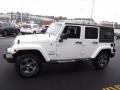 Bright White - Wrangler Unlimited Sahara 4x4 Photo No. 7