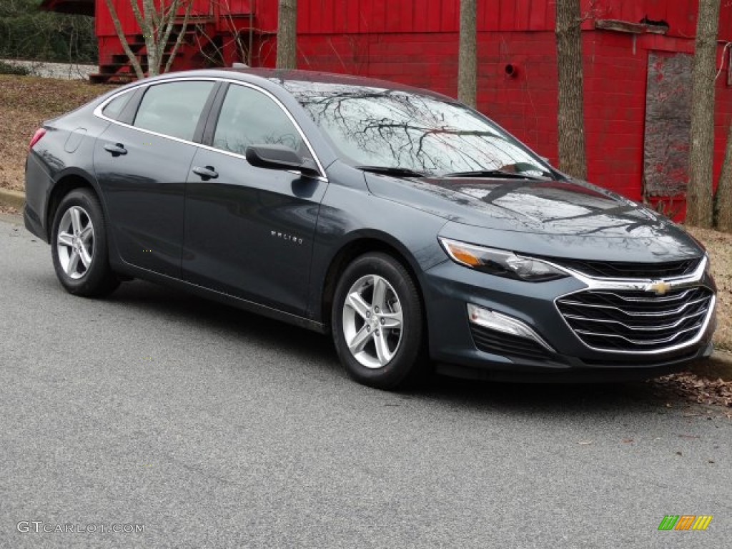 Shadow Gray Metallic 2019 Chevrolet Malibu LS Exterior Photo #131895944