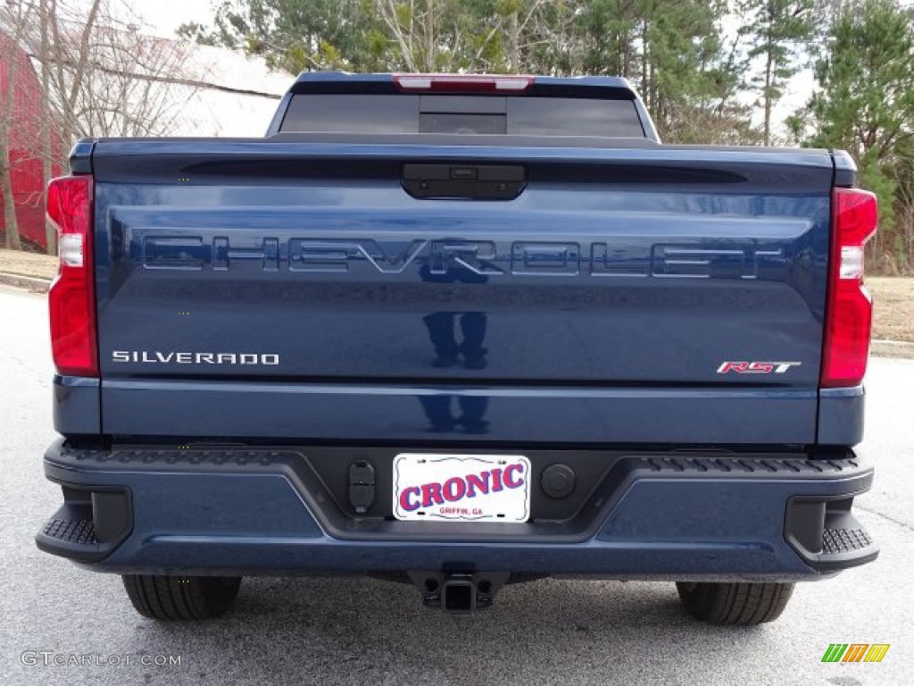 2019 Silverado 1500 RST Double Cab - Northsky Blue Metallic / Dark Ash/Jet Black photo #6