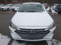 2019 Quartz White Pearl Hyundai Elantra SE  photo #4