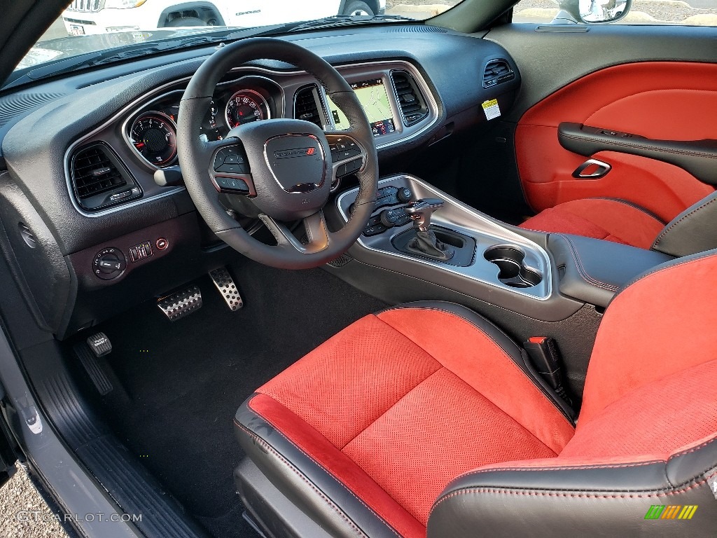 Ruby Red/Black Interior 2019 Dodge Challenger GT Photo #131896697