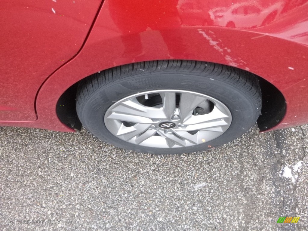 2019 Elantra SEL - Scarlet Red / Gray photo #8