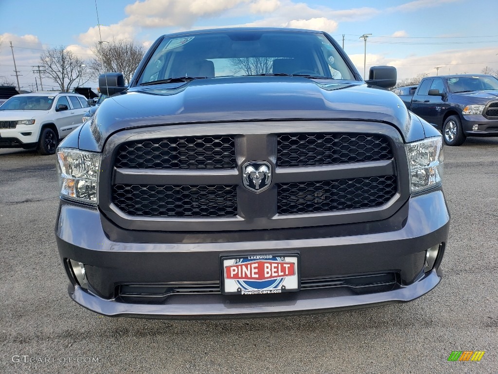 2019 1500 Classic Express Quad Cab 4x4 - Granite Crystal Metallic / Black/Diesel Gray photo #2