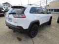 2019 Bright White Jeep Cherokee Trailhawk 4x4  photo #18