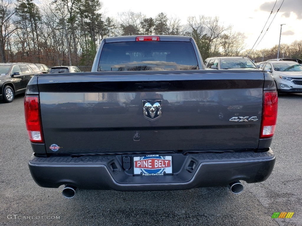 2019 1500 Classic Express Quad Cab 4x4 - Granite Crystal Metallic / Black/Diesel Gray photo #5