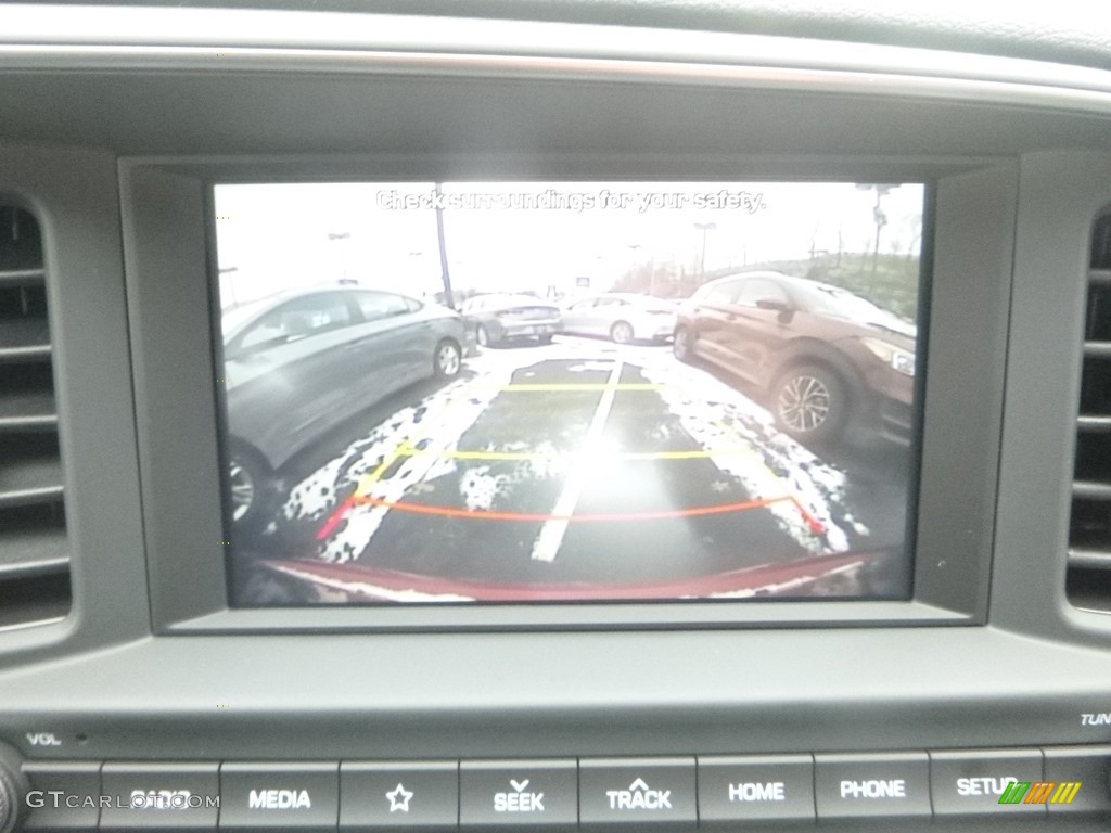 2019 Elantra SEL - Scarlet Red / Gray photo #15