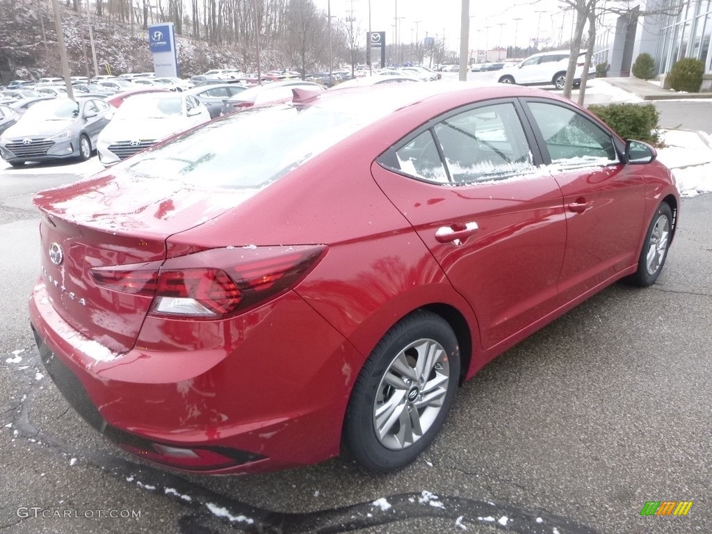 2019 Elantra Value Edition - Scarlet Red / Gray photo #2
