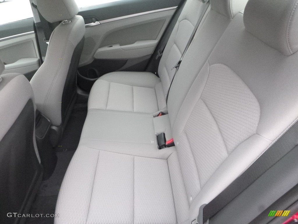 2019 Elantra Value Edition - Scarlet Red / Gray photo #8