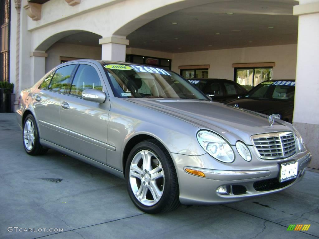 2006 E 350 Sedan - Pewter Metallic / Charcoal photo #1