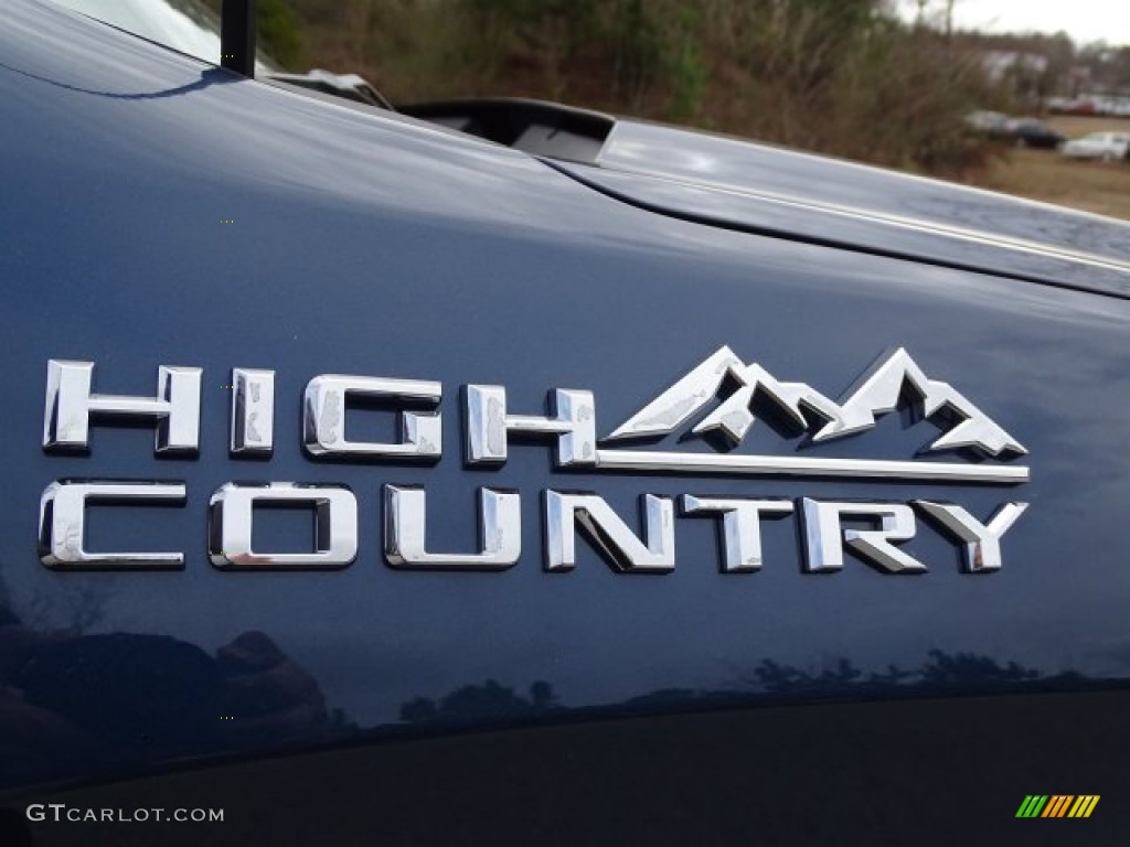 2019 Silverado 1500 High Country Crew Cab 4WD - Northsky Blue Metallic / Jet Black photo #3