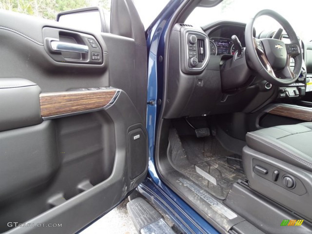 2019 Silverado 1500 High Country Crew Cab 4WD - Northsky Blue Metallic / Jet Black photo #6