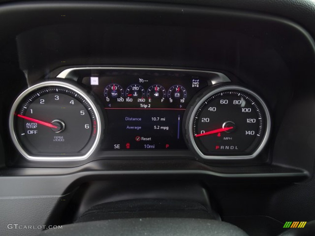 2019 Chevrolet Silverado 1500 High Country Crew Cab 4WD Gauges Photo #131899025