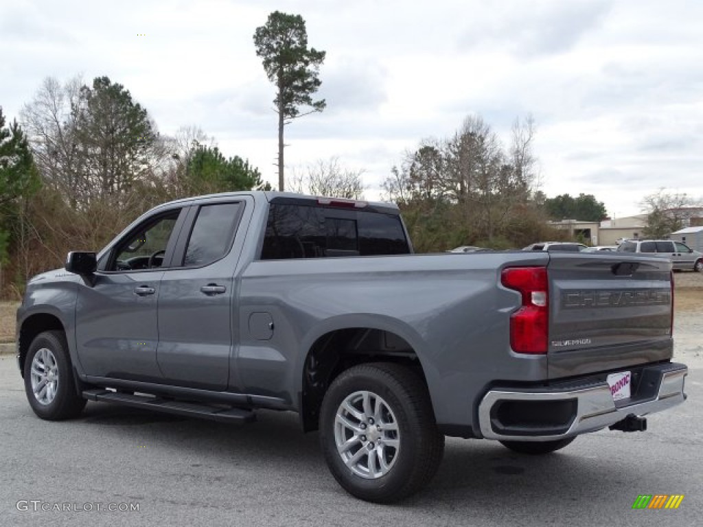 2019 Silverado 1500 LT Double Cab 4WD - Satin Steel Metallic / Jet Black photo #6