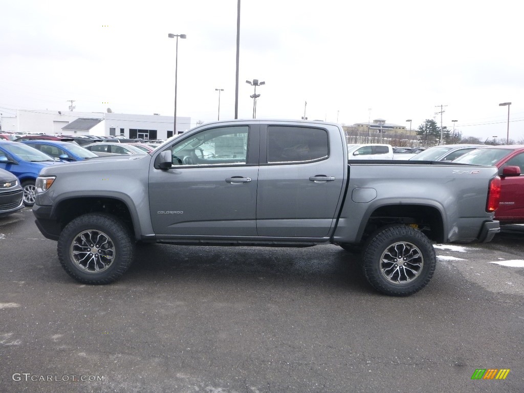 Satin Steel Metallic 2019 Chevrolet Colorado ZR2 Crew Cab 4x4 Exterior Photo #131899817