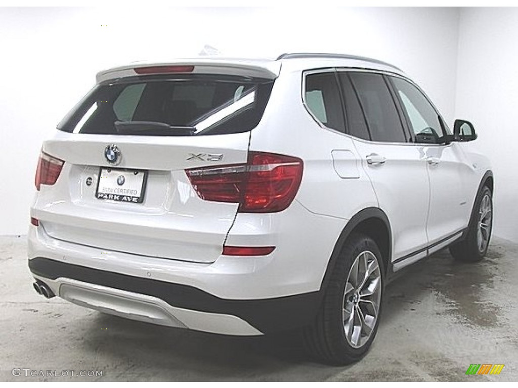 2016 X3 xDrive35i - Mineral White Metallic / Mocha photo #4
