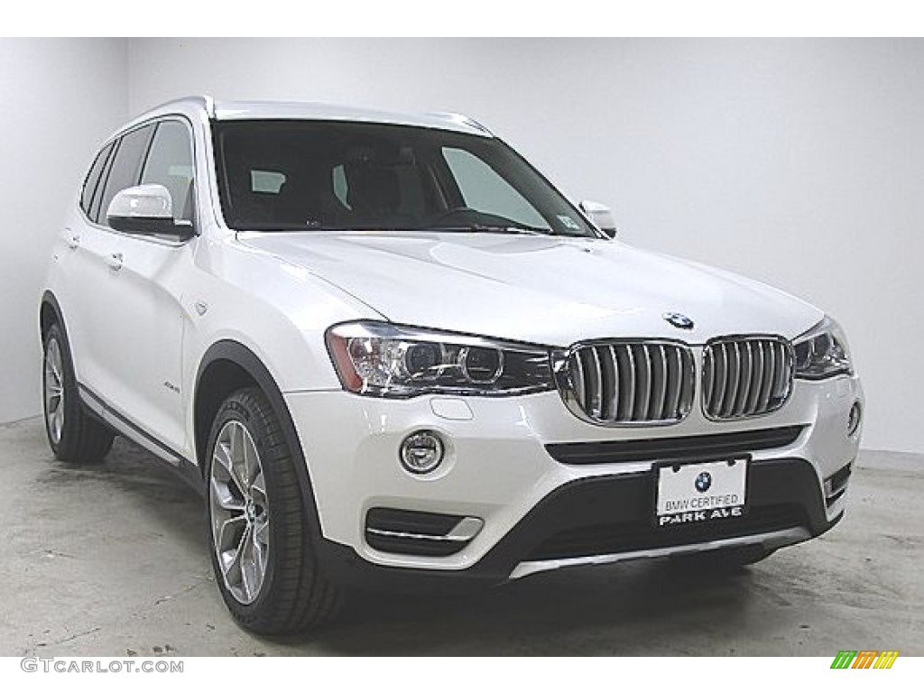 2016 X3 xDrive35i - Mineral White Metallic / Mocha photo #5