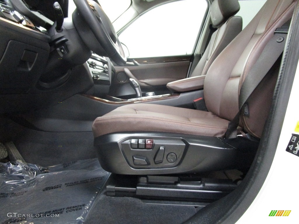 2016 X3 xDrive35i - Mineral White Metallic / Mocha photo #9