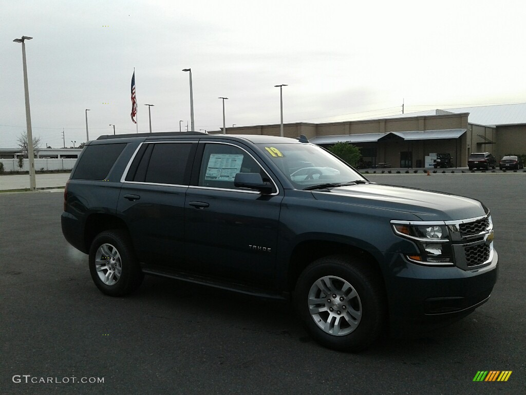 2019 Tahoe LS - Shadow Gray Metallic / Jet Black photo #7