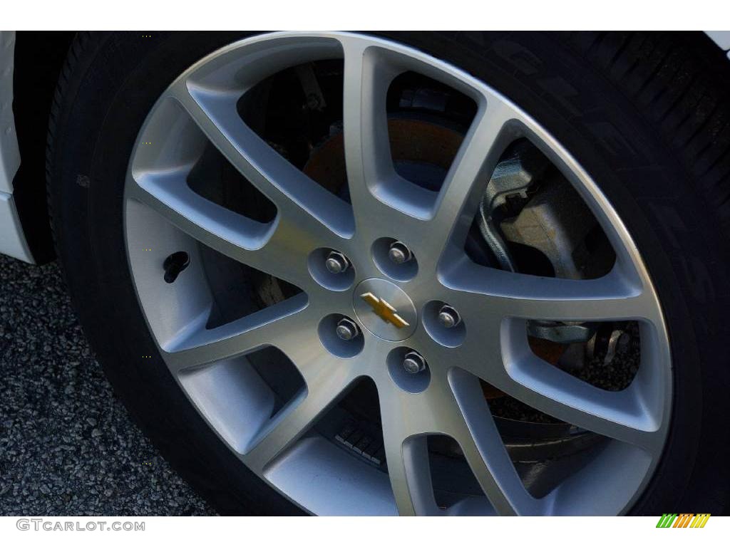 2009 Malibu LTZ Sedan - Summit White / Cocoa/Cashmere photo #9