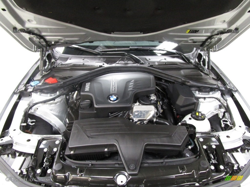 2018 3 Series 320i xDrive Sedan - Glacier Silver Metallic / Black photo #25
