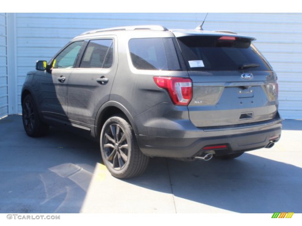 2019 Explorer XLT - Magnetic / Medium Black photo #6
