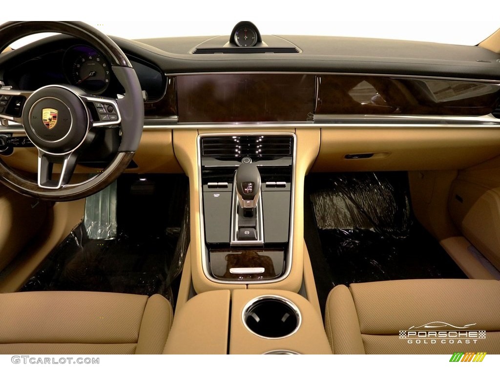 2018 Panamera 4 - Night Blue Metallic / Black/Luxor Beige photo #18