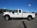 Oxford White - F250 Super Duty XL Super Cab 4x4 Photo No. 2