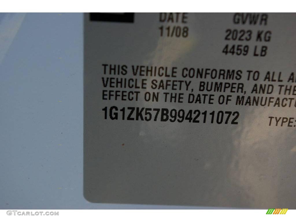 2009 Malibu LTZ Sedan - Summit White / Cocoa/Cashmere photo #24