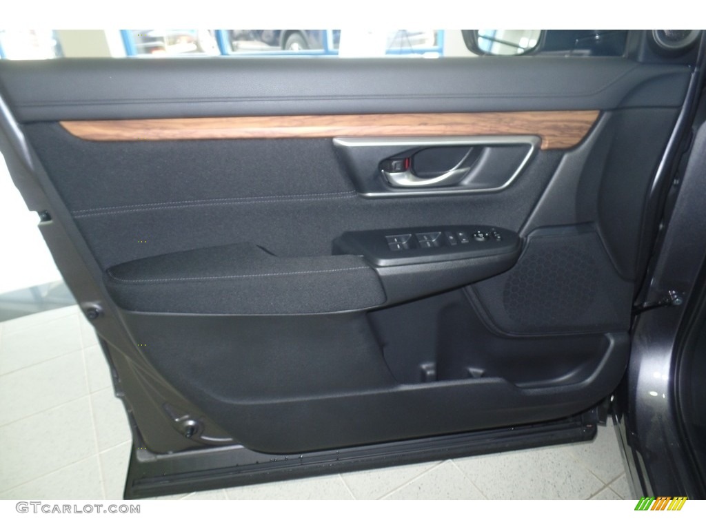 2019 CR-V EX AWD - Modern Steel Metallic / Black photo #9