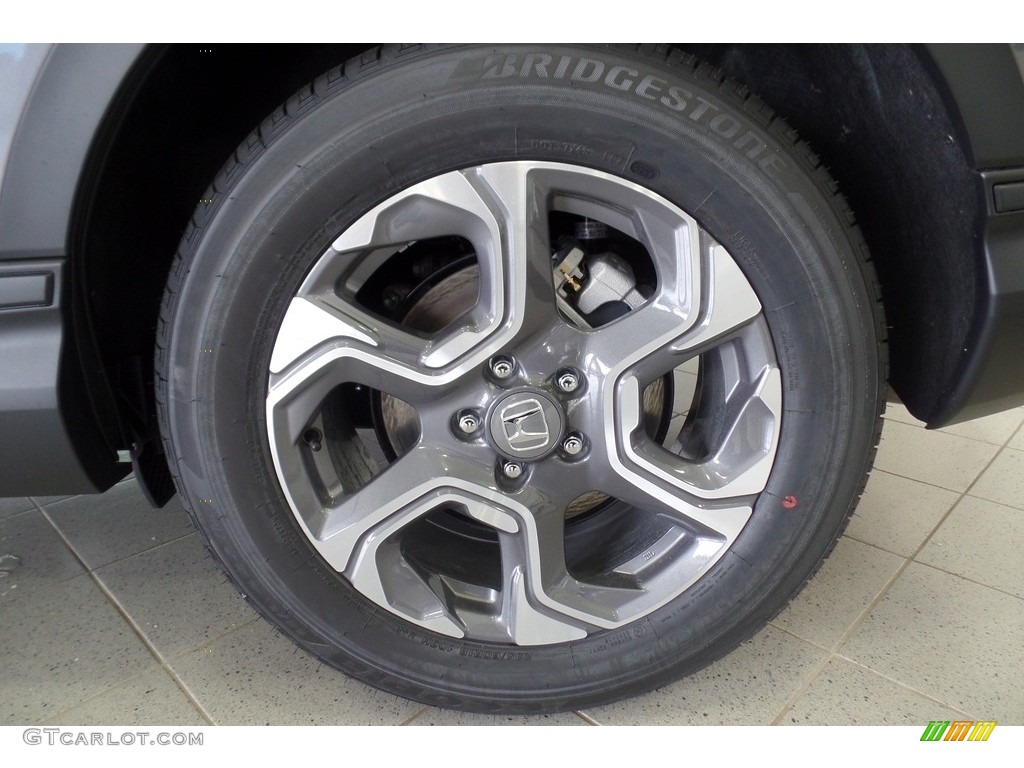 2019 CR-V EX AWD - Modern Steel Metallic / Black photo #20