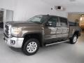 2015 Bronze Alloy Metallic GMC Sierra 2500HD SLT Crew Cab 4x4  photo #2