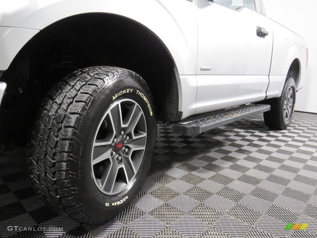 2016 F150 XL Regular Cab 4x4 - Ingot Silver / Medium Earth Gray photo #8