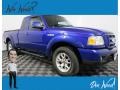 Sonic Blue Metallic 2006 Ford Ranger XLT SuperCab 4x4