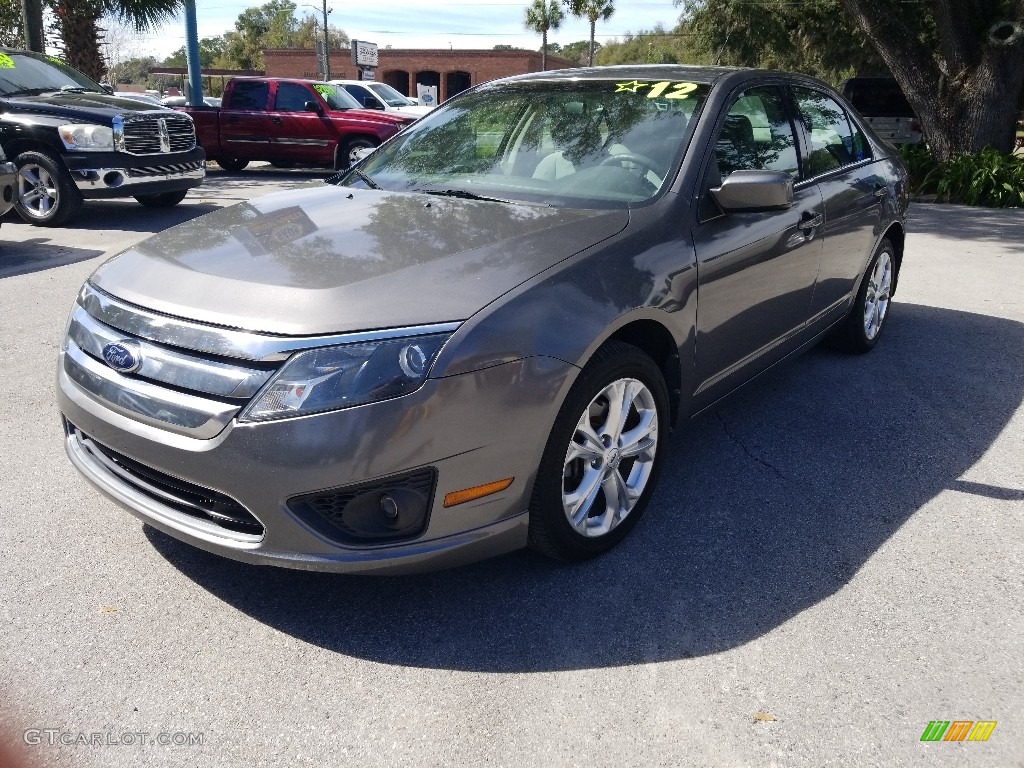 2012 Fusion SE V6 - Sterling Grey Metallic / Medium Light Stone photo #7