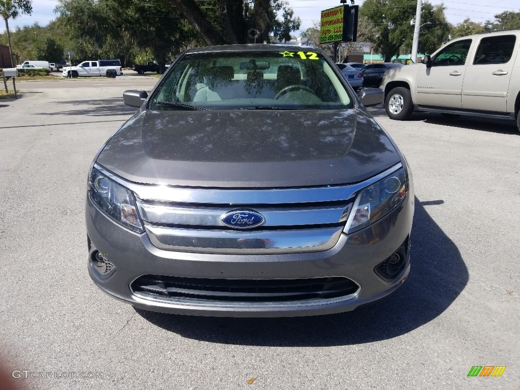 2012 Fusion SE V6 - Sterling Grey Metallic / Medium Light Stone photo #8