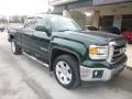 Emerald Green Metallic - Sierra 1500 SLE Double Cab 4x4 Photo No. 3