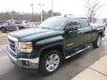 Emerald Green Metallic - Sierra 1500 SLE Double Cab 4x4 Photo No. 5