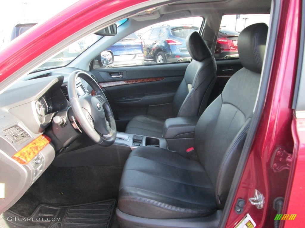 2012 Outback 3.6R Limited - Ruby Red Pearl / Off Black photo #13