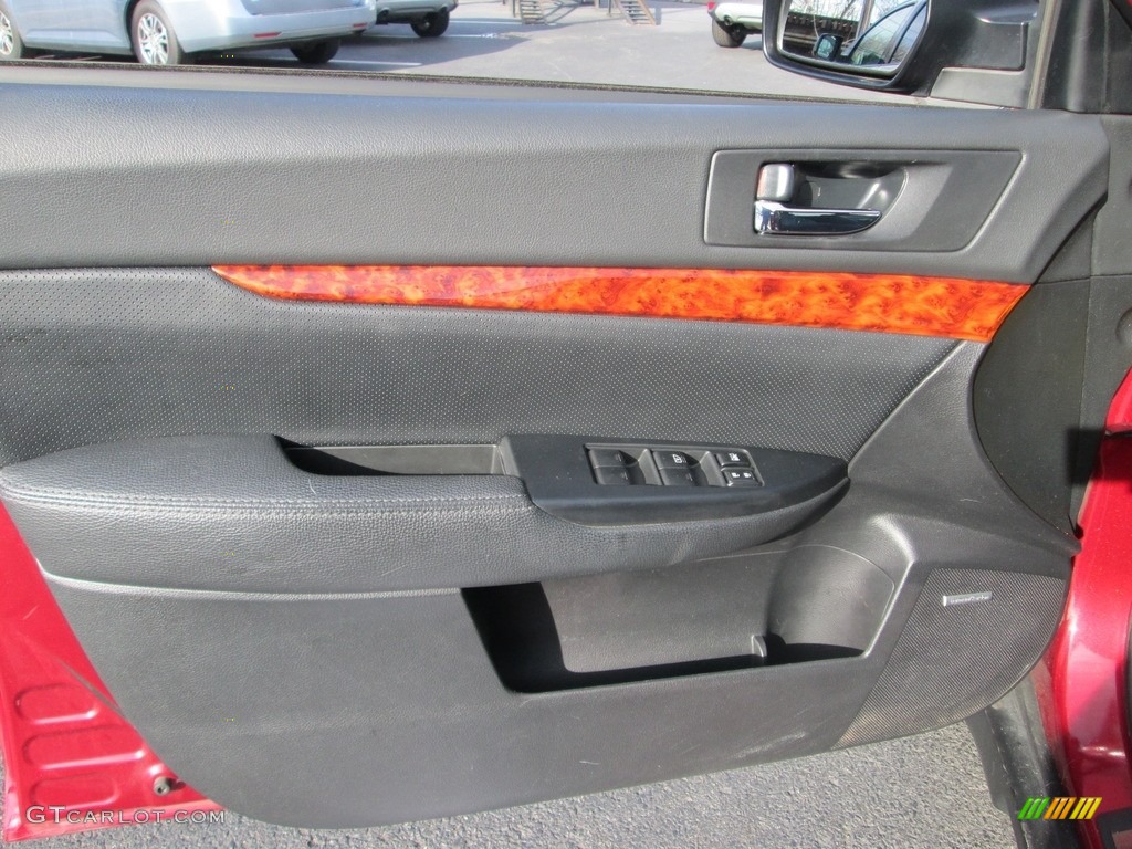 2012 Outback 3.6R Limited - Ruby Red Pearl / Off Black photo #14