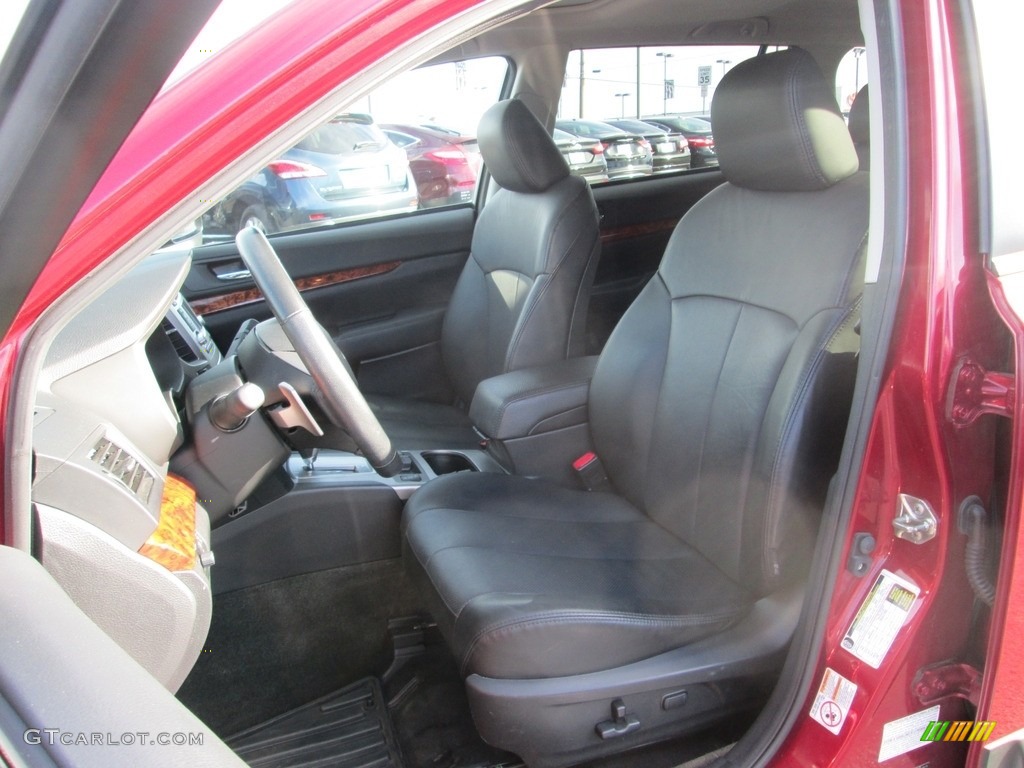 2012 Outback 3.6R Limited - Ruby Red Pearl / Off Black photo #16