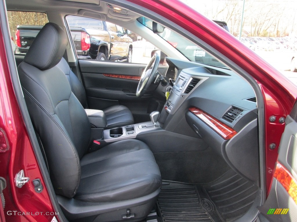 2012 Outback 3.6R Limited - Ruby Red Pearl / Off Black photo #18
