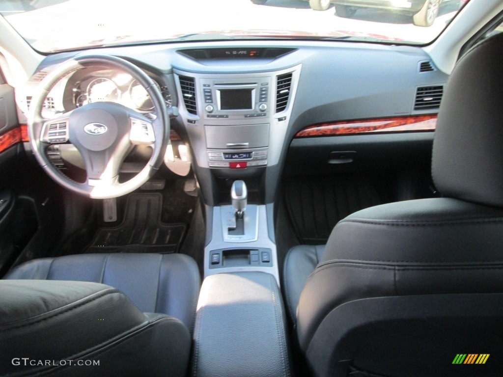 2012 Outback 3.6R Limited - Ruby Red Pearl / Off Black photo #25