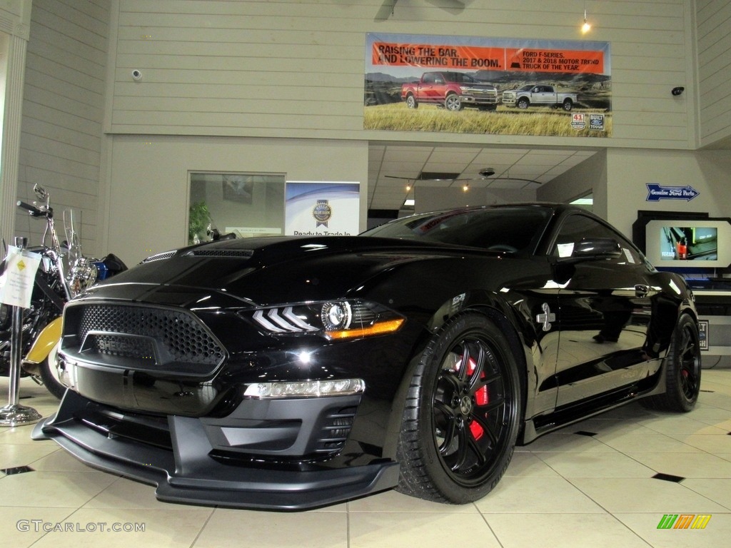 2019 Mustang Shelby Super Snake - Shadow Black / Shelby Two-Tone Black/Gray photo #1