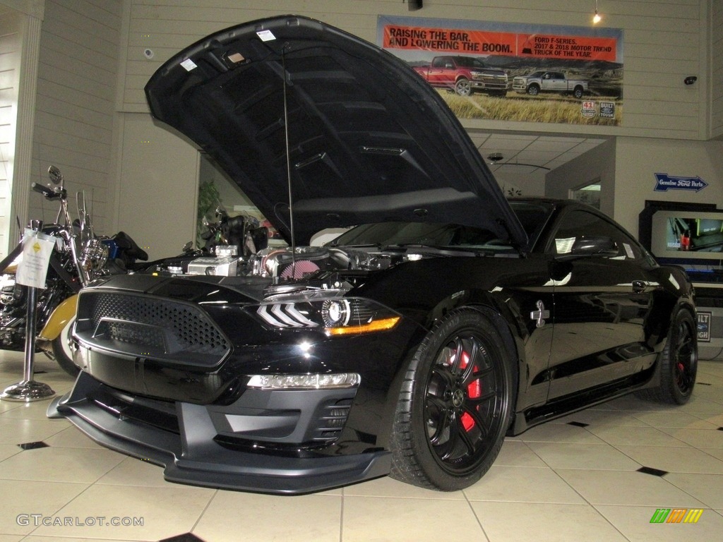 2019 Mustang Shelby Super Snake - Shadow Black / Shelby Two-Tone Black/Gray photo #2