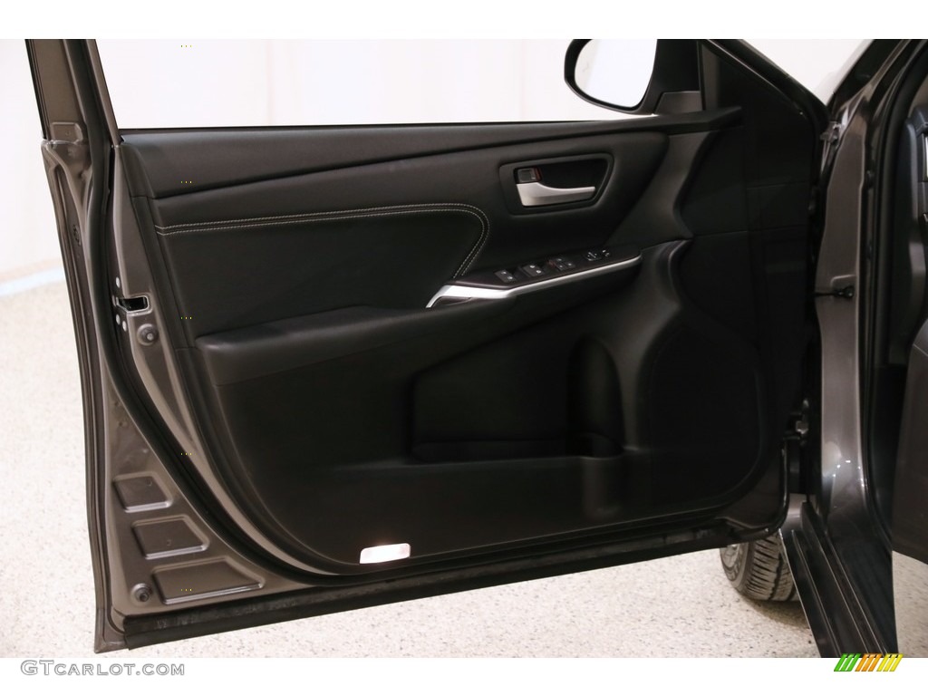 2015 Camry XLE V6 - Predawn Gray Mica / Black photo #4
