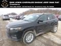 2019 Diamond Black Crystal Pearl Jeep Cherokee Latitude 4x4  photo #1