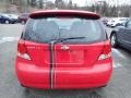 2005 Victory Red Chevrolet Aveo LS Hatchback  photo #3