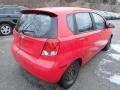 2005 Victory Red Chevrolet Aveo LS Hatchback  photo #4